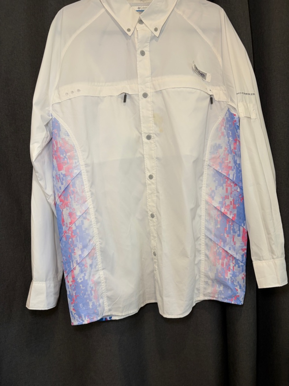 Columbia PFG Super Terminal Tackle Long Sleeve fishing shirt men’s large